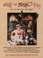 Where the Buffalo Roam movie poster (1980) Poster MOV_802bfa93