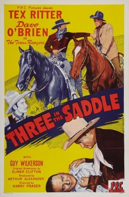 Three in the Saddle movie poster (1945) calendar