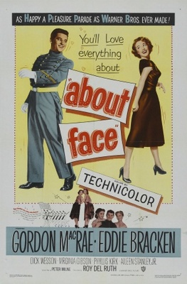 About Face movie poster (1952) mouse pad