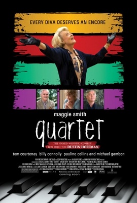 Quartet movie poster (2012) tote bag