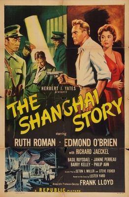 The Shanghai Story movie poster (1954) poster
