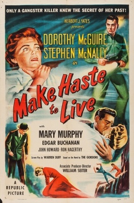 Make Haste to Live movie poster (1954) calendar
