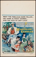 The Mississippi Gambler movie poster (1953) t-shirt #MOV_80b25760
