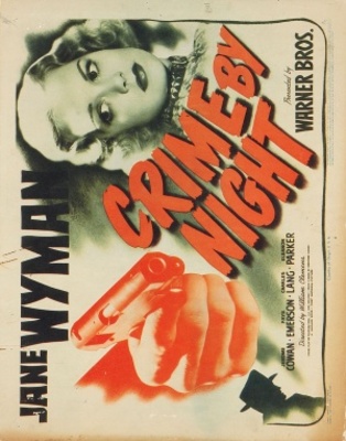 Crime by Night movie poster (1944) mouse pad