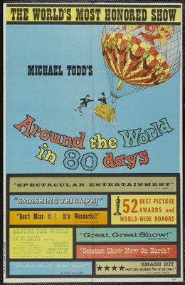 Around the World in Eighty Days movie poster (1956) Poster MOV_80bacd56