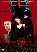 V For Vendetta movie poster (2005) Mouse Pad MOV_812022cb