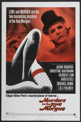 Murders in the Rue Morgue movie poster (1971) poster