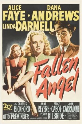 Fallen Angel movie poster (1945) mouse pad