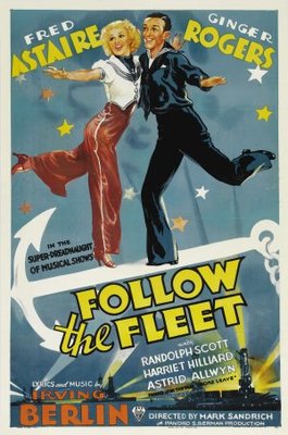 Follow the Fleet movie poster (1936) Longsleeve T-shirt