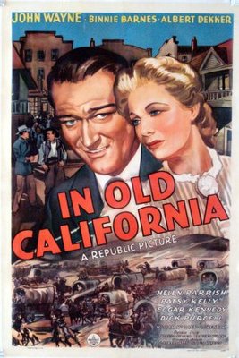 In Old California movie poster (1942) calendar
