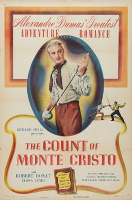 The Count of Monte Cristo movie poster (1934) calendar
