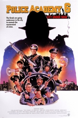 Police Academy 6: City Under Siege movie poster (1989) hoodie