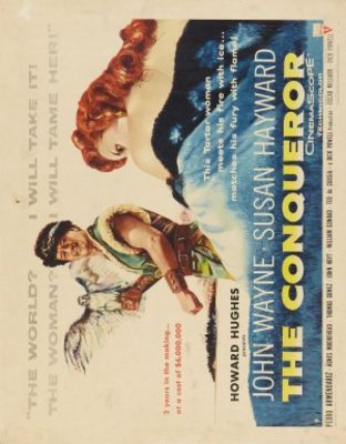 The Conqueror movie poster (1956) hoodie