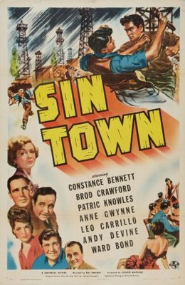 Sin Town movie poster (1942) hoodie