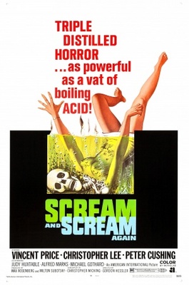 Scream and Scream Again movie poster (1969) poster
