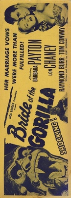 Bride of the Gorilla movie poster (1951) hoodie