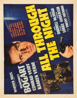All Through the Night movie poster (1942) Longsleeve T-shirt
