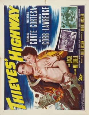 Thieves' Highway movie poster (1949) calendar