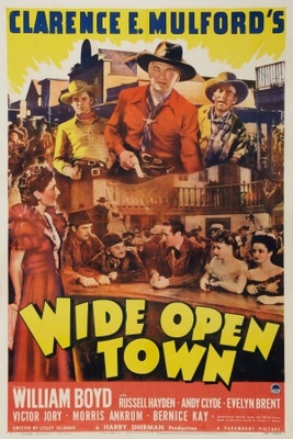 Wide Open Town movie poster (1941) calendar