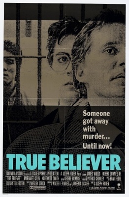 True Believer movie poster (1989) mouse pad