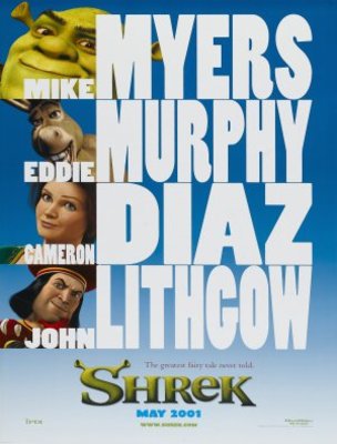Shrek movie poster (2001) Sweatshirt
