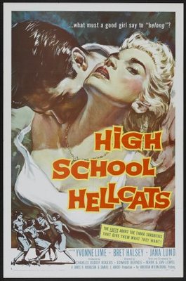 High School Hellcats movie poster (1958) tote bag #MOV_8313c5d6