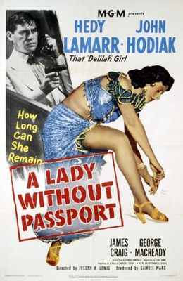 A Lady Without Passport movie poster (1950) mug