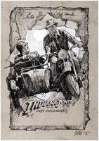 Indiana Jones and the Last Crusade movie poster (1989) Longsleeve T-shirt #655981