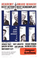 Judgment at Nuremberg movie poster (1961) Poster MOV_83363483