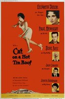 Cat on a Hot Tin Roof movie poster (1958) Longsleeve T-shirt #661752
