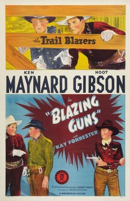 Blazing Guns movie poster (1943) Poster MOV_83675622