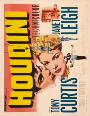Houdini movie poster (1953) tote bag
