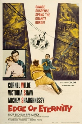 Edge of Eternity movie poster (1959) poster