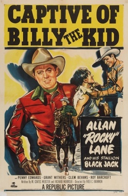 Captive of Billy the Kid movie poster (1952) Poster MOV_83e47221