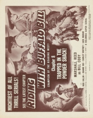 Riding with Buffalo Bill movie poster (1954) calendar