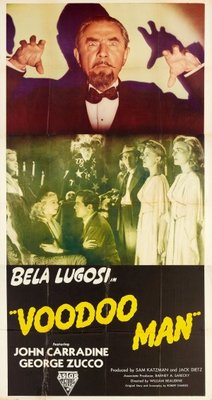 Voodoo Man movie poster (1944) Tank Top