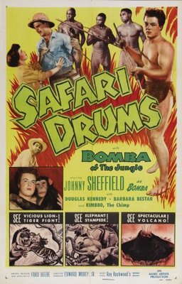 Safari Drums movie poster (1953) Poster MOV_8435362a