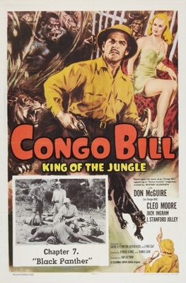 Congo Bill movie poster (1948) tote bag