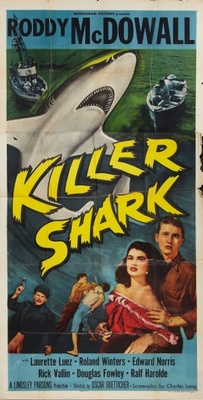 Killer Shark movie poster (1950) mouse pad