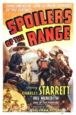 Spoilers of the Range movie poster (1939) Longsleeve T-shirt