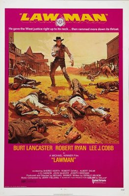 Lawman movie poster (1971) poster
