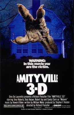 Amityville 3-D movie poster (1983) calendar