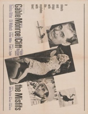 The Misfits movie poster (1961) calendar