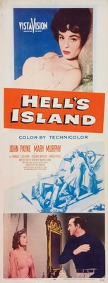 Hell's Island movie poster (1955) calendar