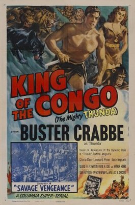 King of the Congo movie poster (1952) calendar