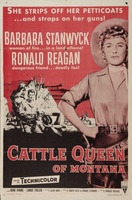 Cattle Queen of Montana movie poster (1954) t-shirt #MOV_8554e78a