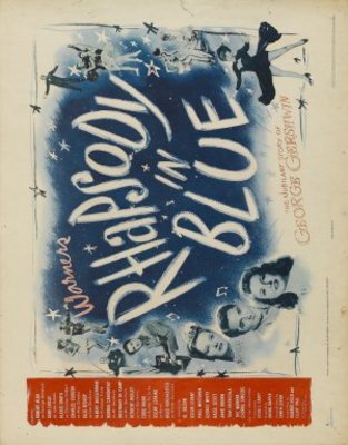 Rhapsody in Blue movie poster (1945) Tank Top