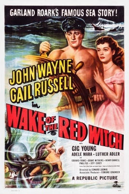 Wake of the Red Witch movie poster (1948) mouse pad