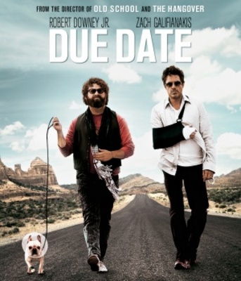Due Date movie poster (2010) hoodie