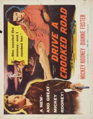 Drive a Crooked Road movie poster (1954) calendar